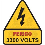 Perigo - 3300 volts 